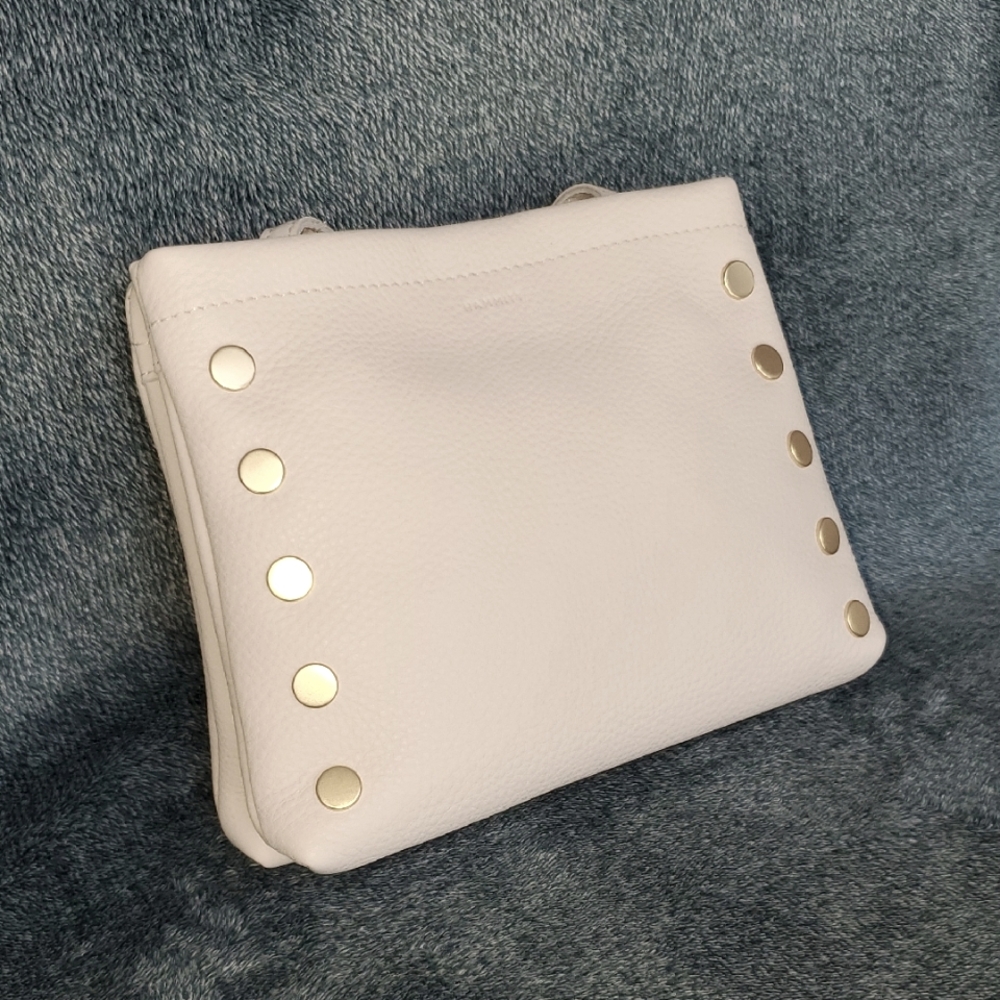 NWT RARE VINTAGE COLLECTIBLE Hammitt White Leather Duke